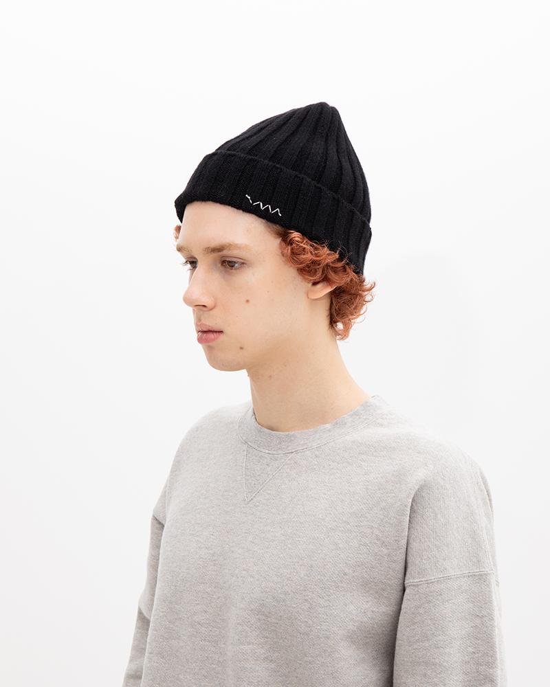 visvim 初期 cashmere knit cap black カシミア KNIT CAP (CASHMERE) | Visvim Official North American Web Store